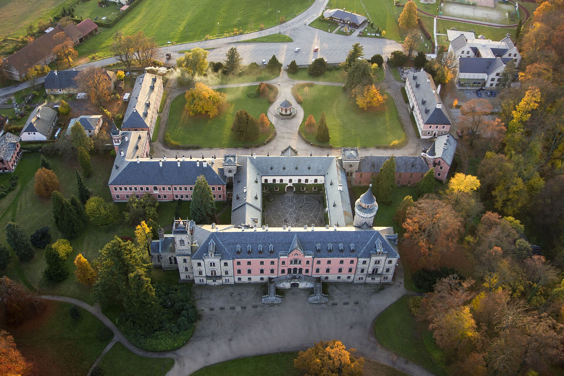 Historie zámku Sychrov